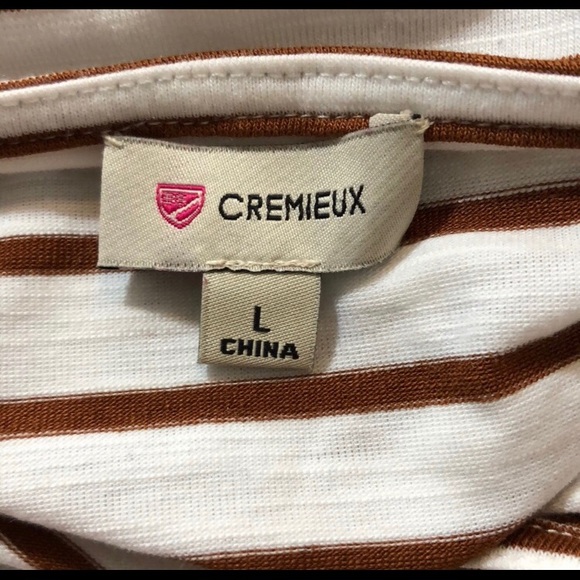 PEPLUM STRIPED TOP - Picture 5 of 6